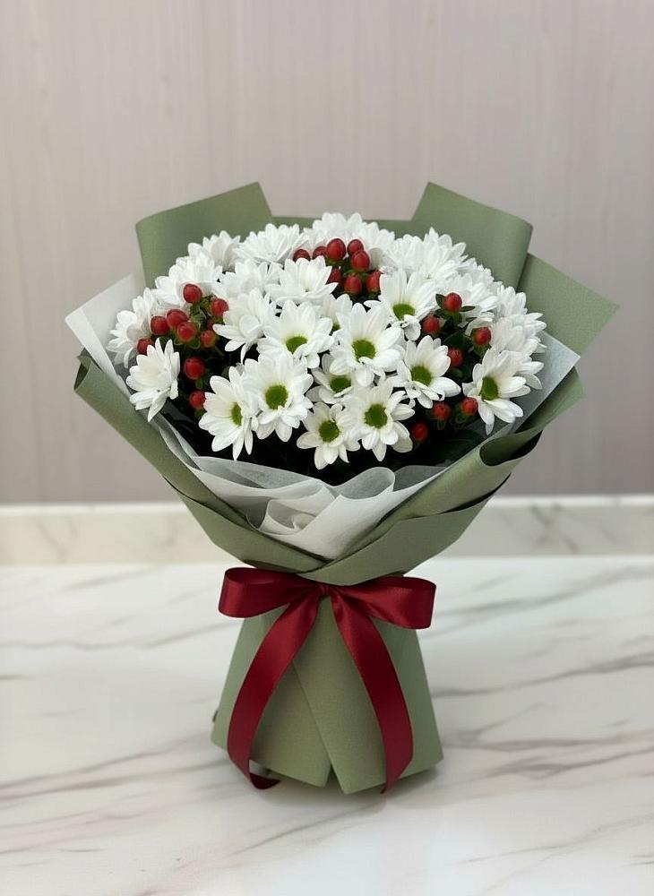 Букет цветов из: Хризантемы в Степыгино