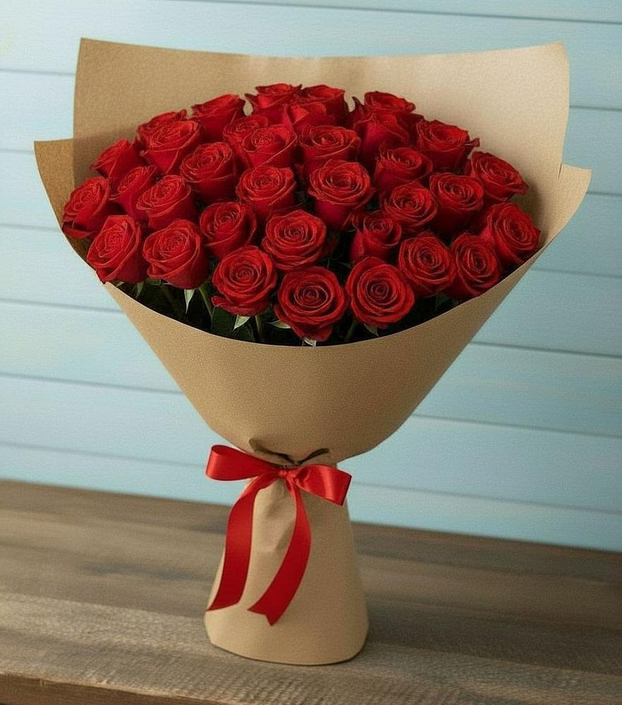 Букет Красные розы Милано в Степыгино