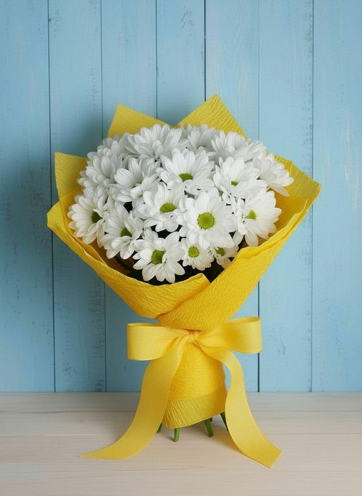 Букет цветов из: Хризантемы в Степыгино