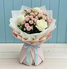 Букет цветов из:  Розы в Степыгино