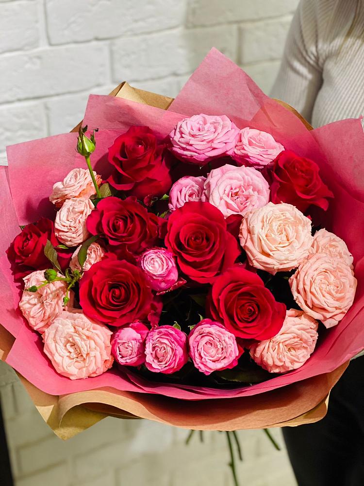 Букет цветов из: Розы в Степыгино