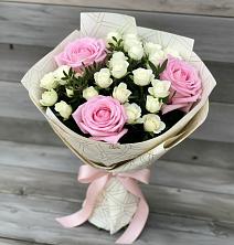 Букет цветов из:  Розы в Степыгино