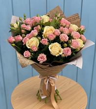Букет цветов из:  Розы в Степыгино