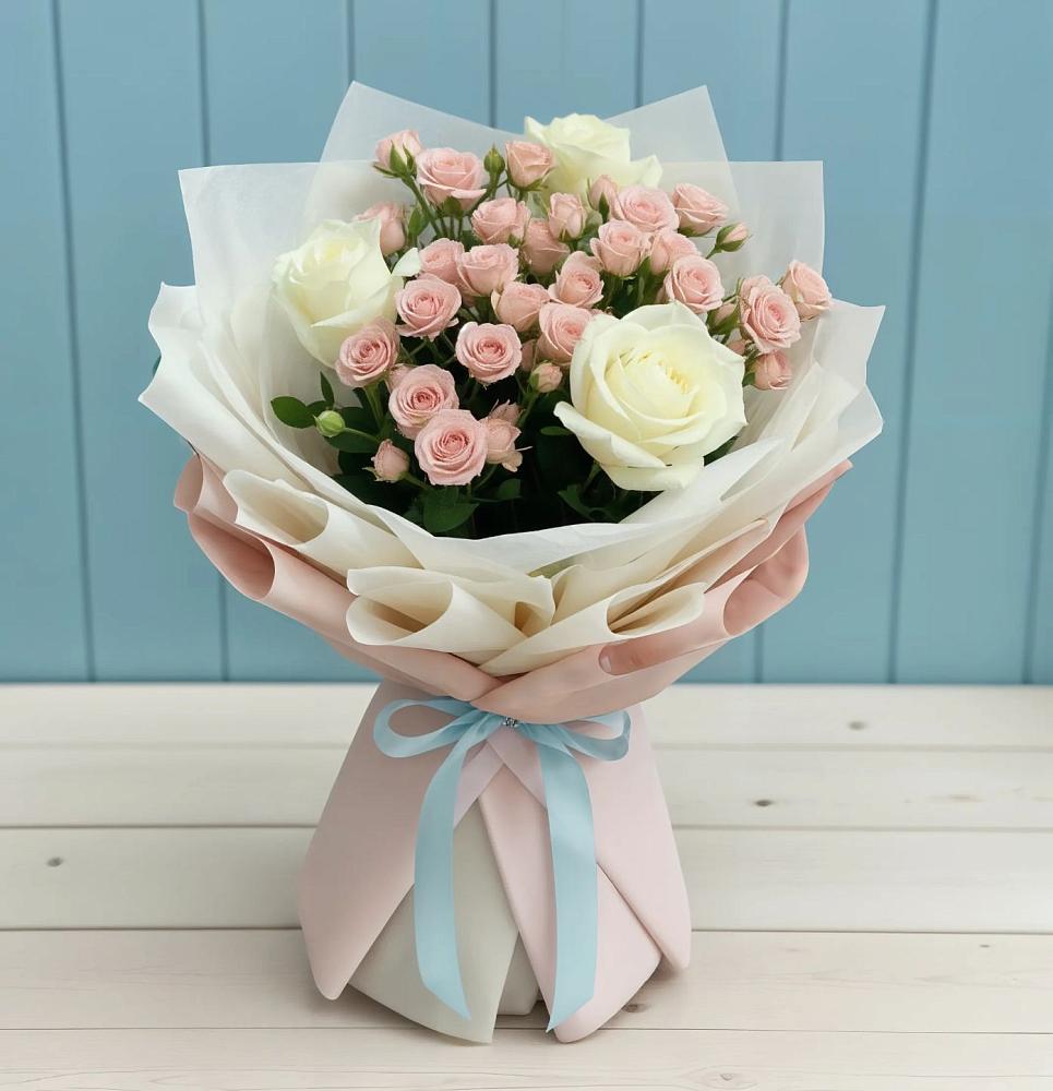 Букет цветов из: Розы в Степыгино