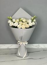 Букет цветов из:  Розы и Лизиантусы #REPLACE_PRED# Степыгино